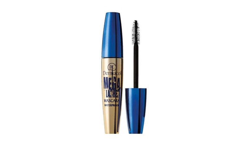 Dermacol Mega Lashes Waterproof Ripsiväri 13 ml Black