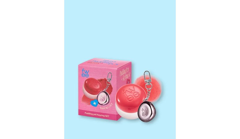 FWEE Lip&Cheek Blurry Pudding Pot + Pendant Keyring - 5 g No.Cr02 Boy