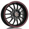 BARZETTA PLAYER BLACK 7.5X17/4X100/40 VA – kuva 1