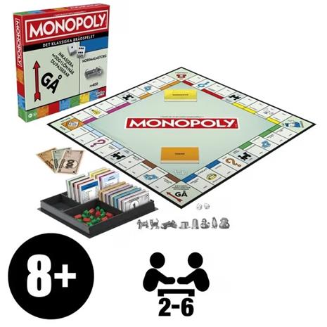 Monopoly: Classic Refresh 2025 (Ruotsi) LAUTA