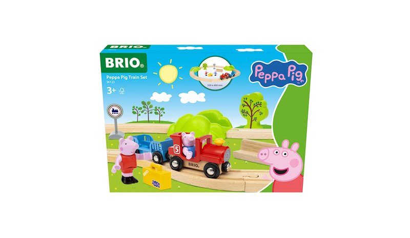 Peppa Porsas Junasetti (36123) BRIO
