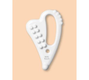 Milk Touch Slim Face Ceramic Gua Sha - 1 pc White