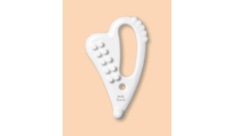 Milk Touch Slim Face Ceramic Gua Sha - 1 pc White