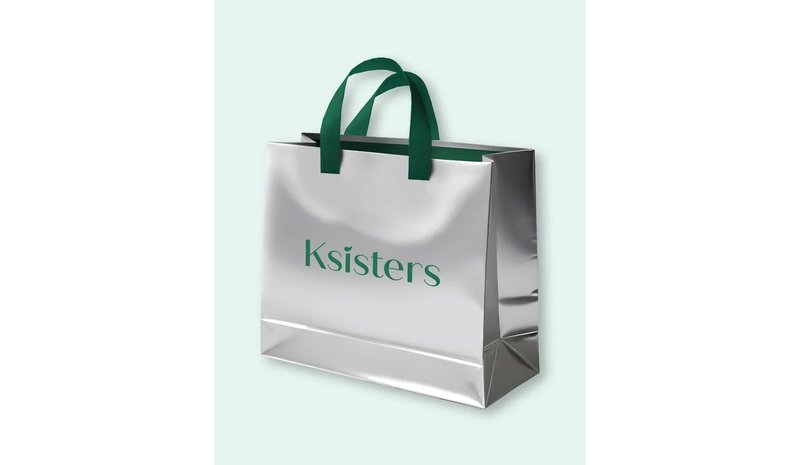 Ksisters Gift Bag - Silver