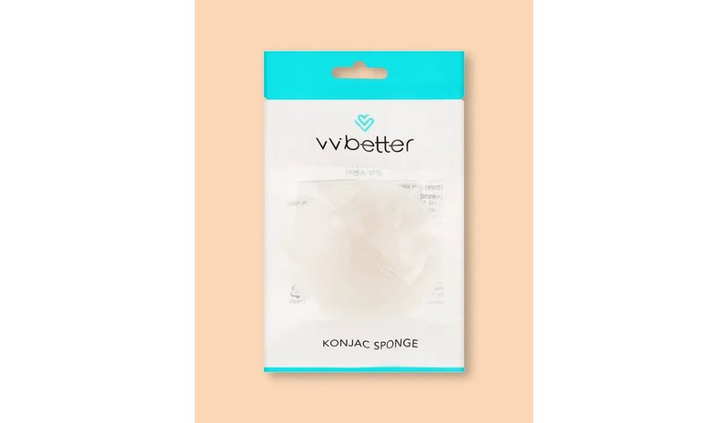 VVBETTER Konjac Sponge - 1 pc