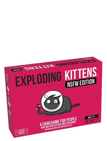 Exploding Kittens NSFW PINK Edition (FI/SE/NO/DK/EN) Lautapeli