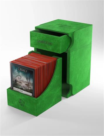 Gamegenic Watchtower XL 100+ Convertible Deck Box, Green