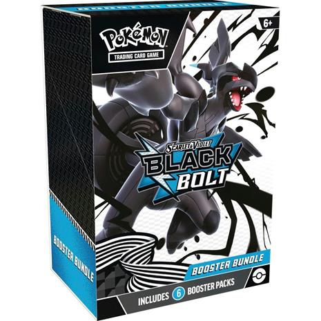 Pokemon TCG: SV10.5 Black Bolt - Booster Bundle (6) KORTTI