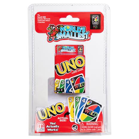 World'S Smallest Uno minipeli – kuva 1/1