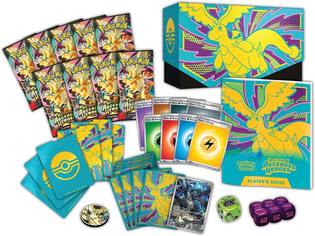 Pokemon TCG: ME02.5 Ascended Heroes - Elite Trainer Box KORTTI