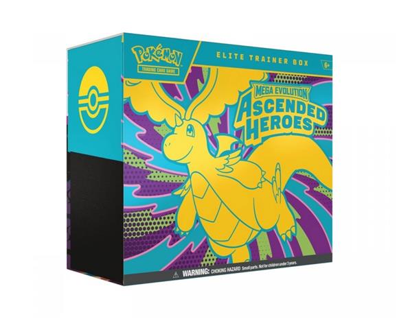 Pokemon TCG: ME02.5 Ascended Heroes - Elite Trainer Box KORTTI