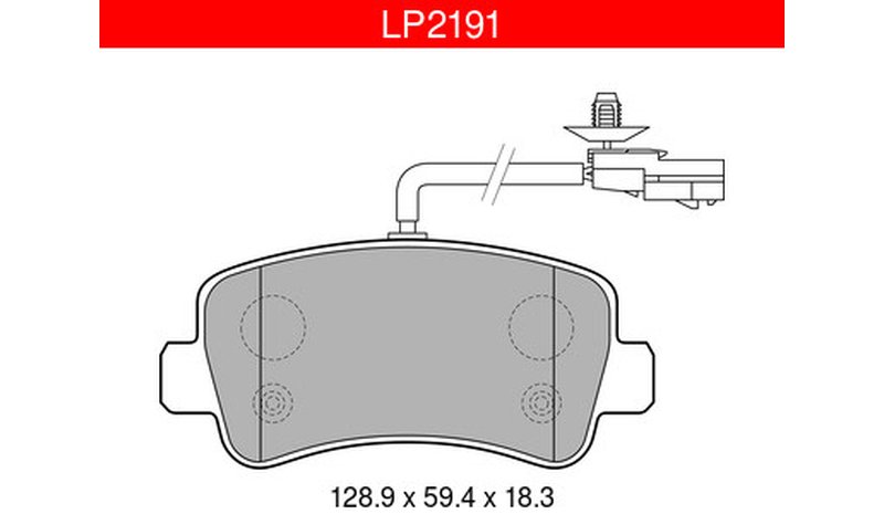 DELPHI LP2191 OPEL RENAULT TAKAJARRUPAL – kuva 1/1