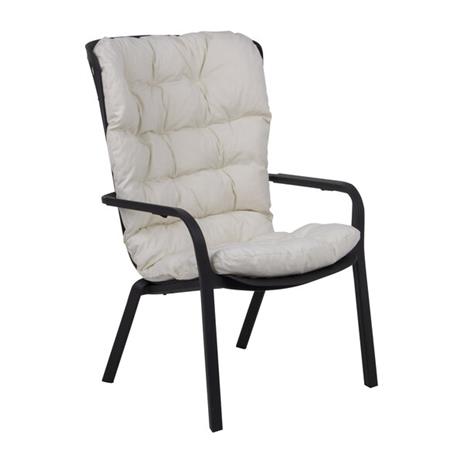 Tuolityyny PATIO Folio käytännöllinen polyesteri valkoinen 128x80 cm