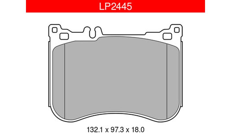 DELPHI LP2445 MERCEDES ETUJARRUPALASARJA – kuva 1/1