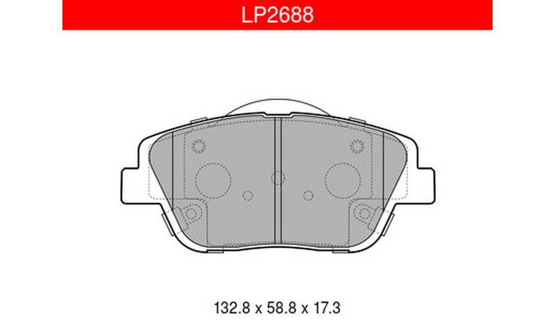 DELPHI LP2688 HYUNDAI KIA ETUJARRUPALASA – kuva 1/1
