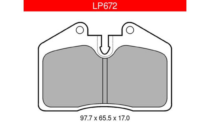DELPHI LP672 /TAKA PORSCHE ETUJARRUPALAS – kuva 1/1