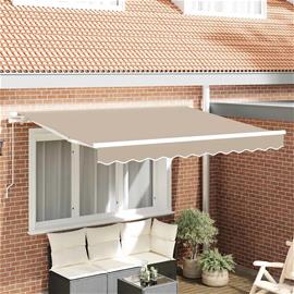 vidaXL Markiisin vaihtokangas Beige 3,5 x 2,5 m Polyesteri