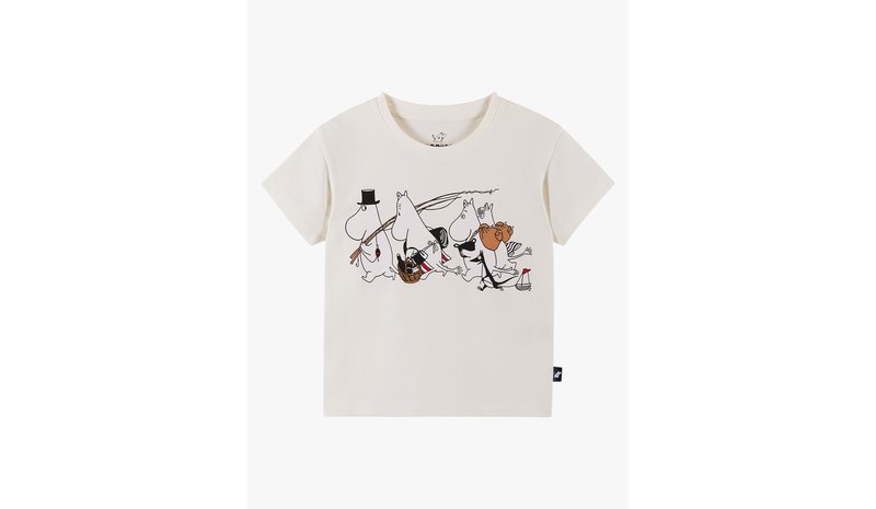 Reima Moomin Gosa T-paita, Off White, 98