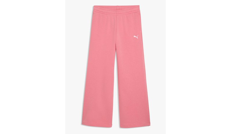 Puma Wide Leg Housut, Vaaleanpunaiset, 128