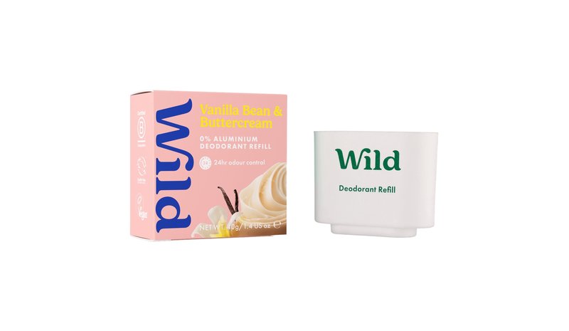Wild Deo Stick Refill Vanilla Bean & Buttercream 40 g – kuva 1/5