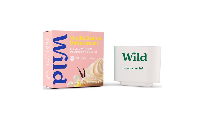 Wild Deo Stick Refill Vanilla Bean & Buttercream 40 g – kuva 2/5