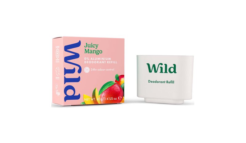 Wild Deo Stick Refill Juicy Mango 40 g – kuva 1/5