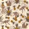 Yasan Beige - 1100701-02 Tapetti – kuva 1