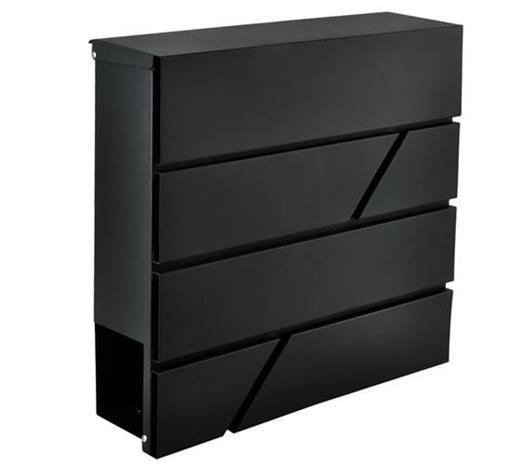 Hadex - Postilaatikko 36,7x37 cm antrasiitti – kuva 4/5