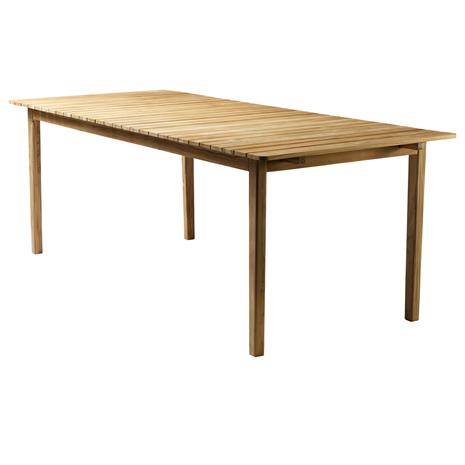 FDB Mä¸bler M2 Sammen puutarhapöytä Teak-nature oiled