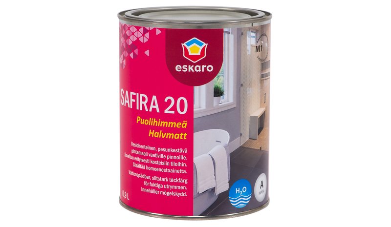 ESKARO SAFIRA 20 PH SISä?M. 0,9L C-POHJA