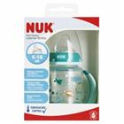 Pullo NUK First Choise, turkoosi väri, 6-18 kk, 150 ml