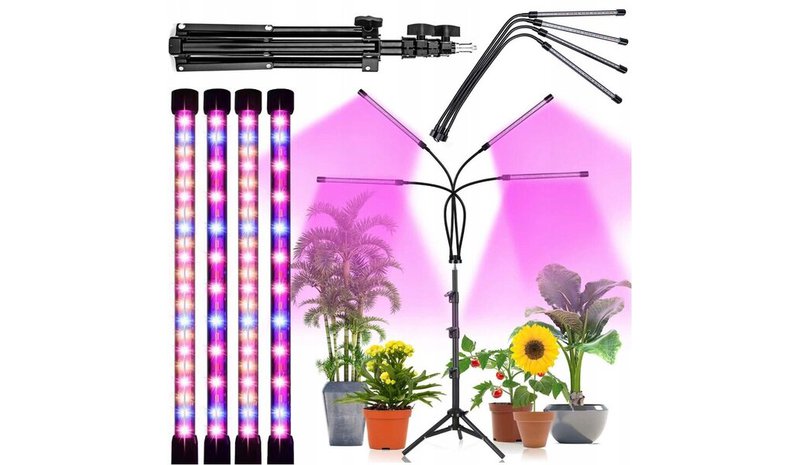 Kasvinviljelylamppu 4x LED – kuva 1/1