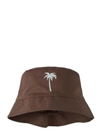 name it Nmmjolo Bucket Hat - Brown - 51-52