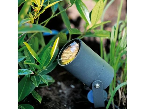 Luna Garden Spotlight 350 lm 5W 35° harmaa