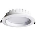 Designlight City Downlight Alasvalo 12â€“16 W 150 mm, valkoinen
