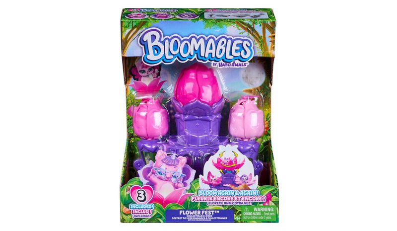 Bloomables Flower Fest kukkajuhla figuurisetti