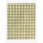 Lorena Canals Pestävä Vichy Matto 150x180 cm, Matcha