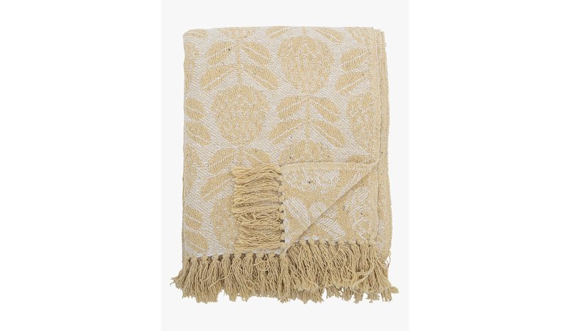 Bloomingville - Pratello Throw - Yellow