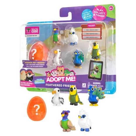 Adopt Me 6 Figure Pack - Feathered Friends