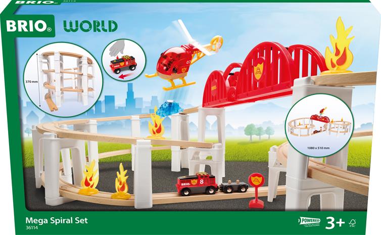 BRIO World 36114 Junarata Mega Spiral Set