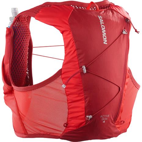 Salomon Active Skin 4, juoksuliivi, punainen