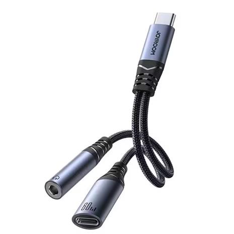 Joyroom SY-C02 Audio Adapter USB-C to 3,5mm / USB-C sovitin