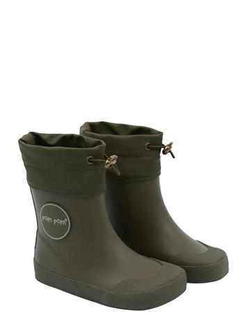 Pom Pom Pmbell Barefoot Gumboots - Navy - 32