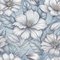 Virpi Blue - 1106101-03 Tapetti – kuva 1