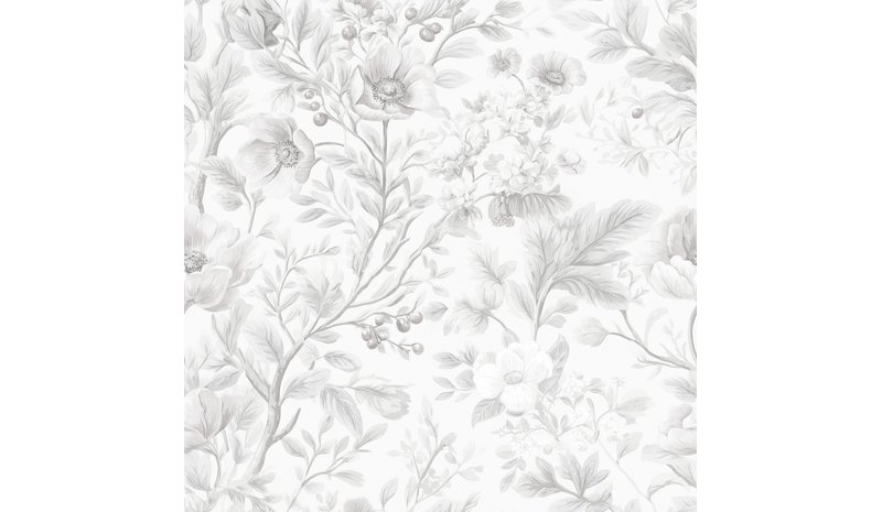 Roberta Light Grey - 1104801-04 Tapetti