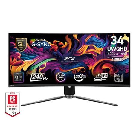 MSI MAG 341CQPX (34"), näyttö