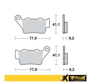 PROX JARRUPALASARJA TAAKSE KTM125/200/25