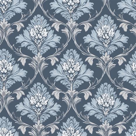 Vikarbyn Light Blue - 1082401-05 Tapetti – kuva 1/3