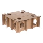 TIAKI-labyrintti 48x48x18cm pieneläimille