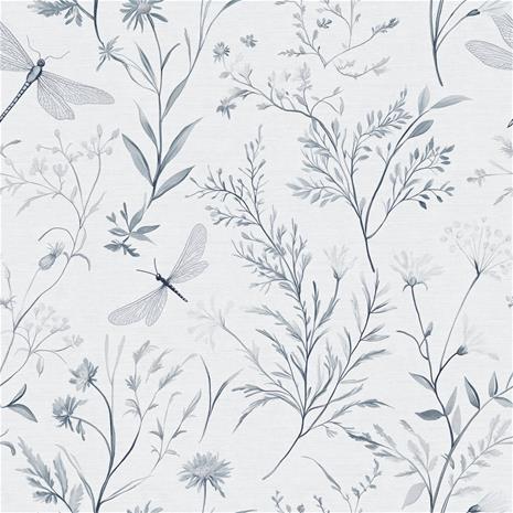 Dragon fly garden Blue - 1027201-02 Tapetti